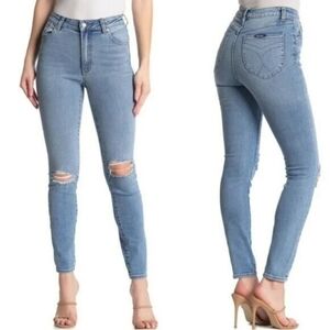 Rolla's Westcoast Ankle Mid-rise Skinny Jean in Kylie Worn